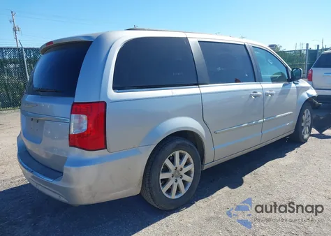 2012 Chrysler Town & Country Touring-L из США, поврежденный, VIN 2C4RC1CG2CR125489